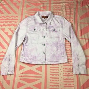 7 for All Mankind Stretch Jacket Size Large Girls